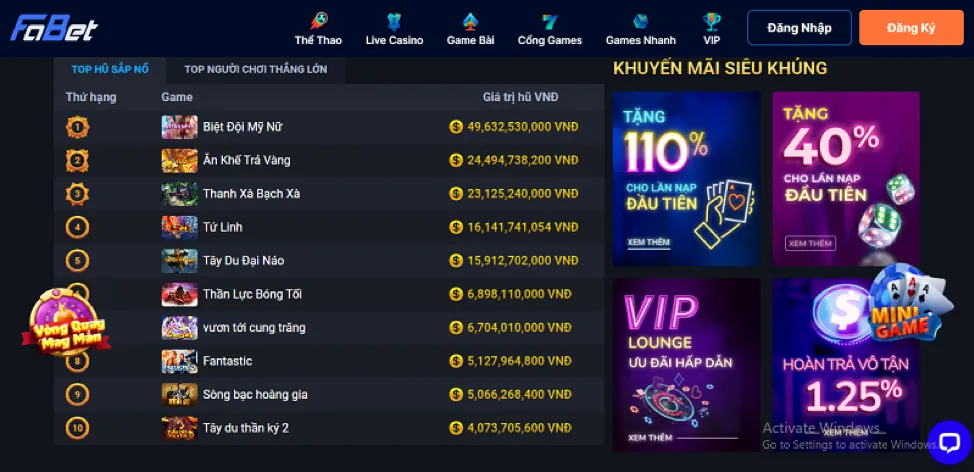 Hoàn Trả Thua Cược king88 code